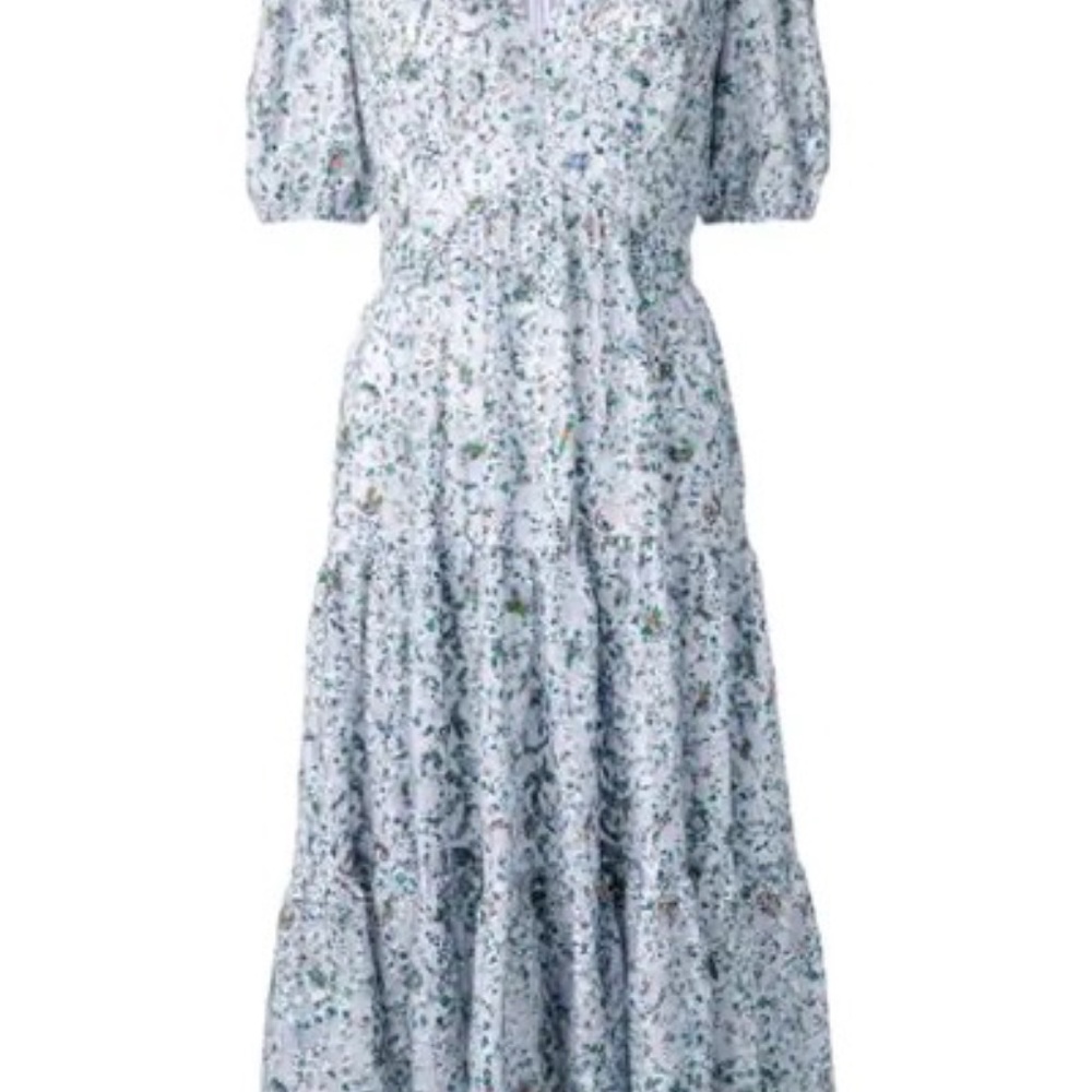 Tory Burch Floral Print Lace Dress Sz. 6